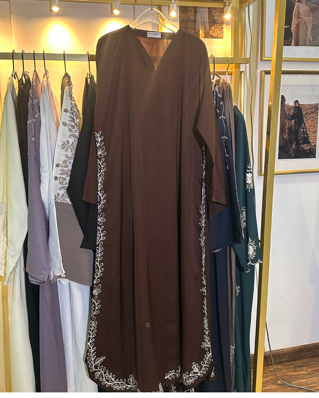 Haela Abaya in Brown