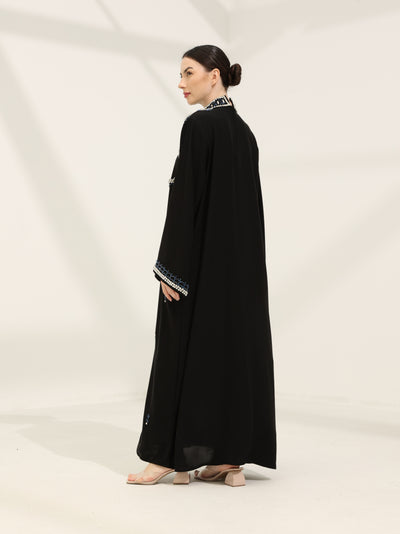 PO Luxe Series : Jeliqa Abaya in Black