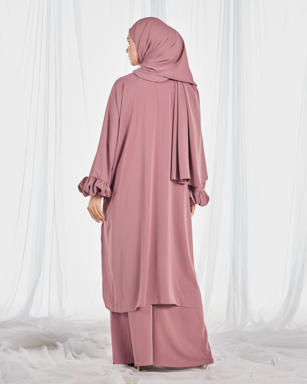 PO III : Hajar Pantsuit in Dusty Rose