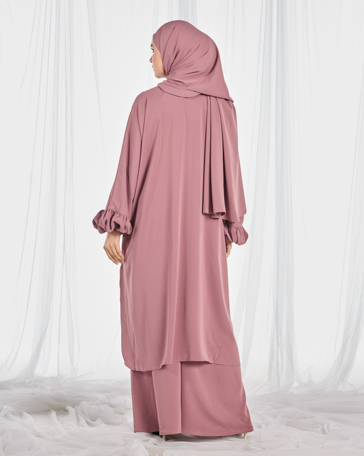 PO III : Hajar Pantsuit in Dusty Rose