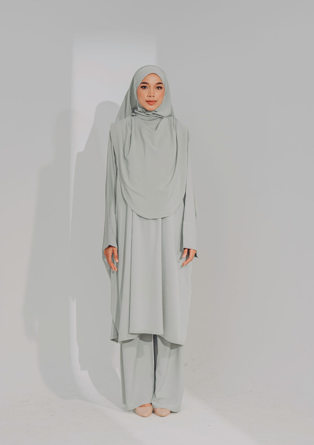 Hajar Pantsuit in Mint