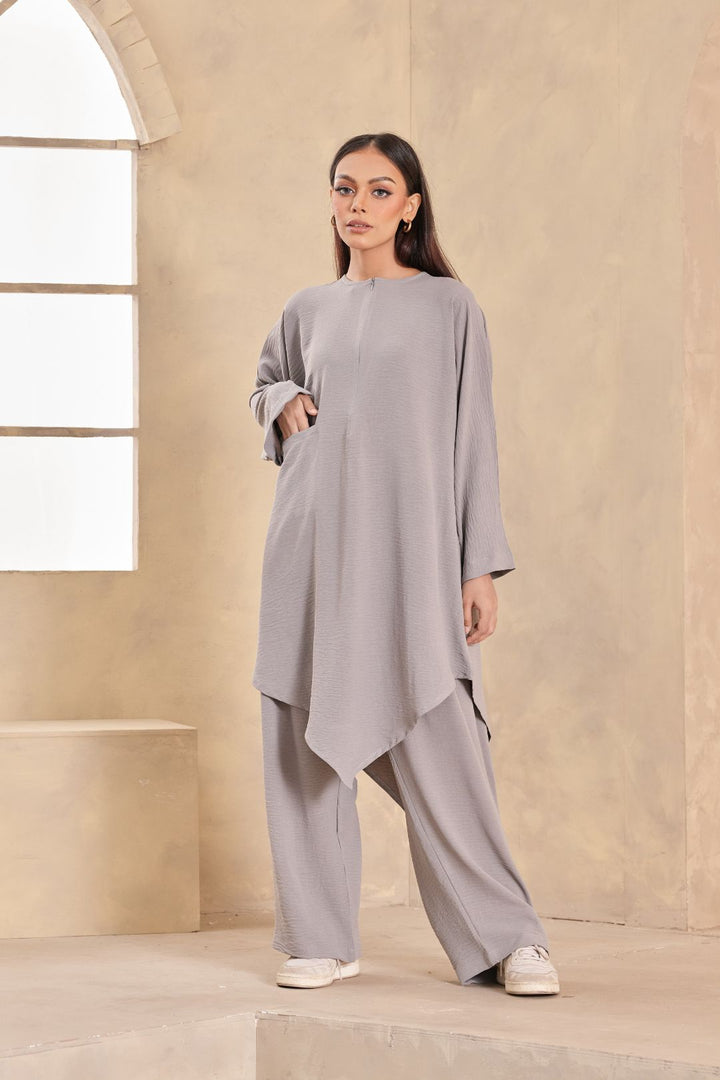 Sofya Lounge Set in Light Grey