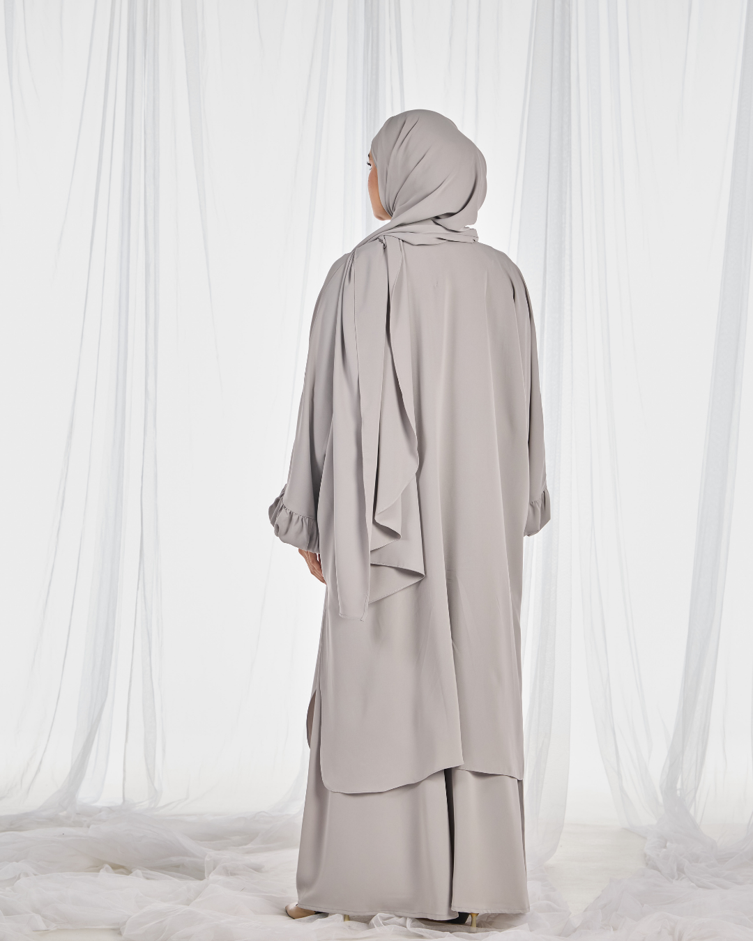 PO III : Hajar Pantsuit in Silver