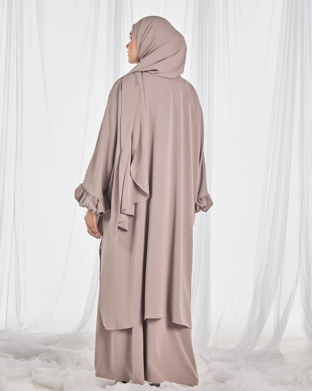 PO III : Hajar Pantsuit in Taupe