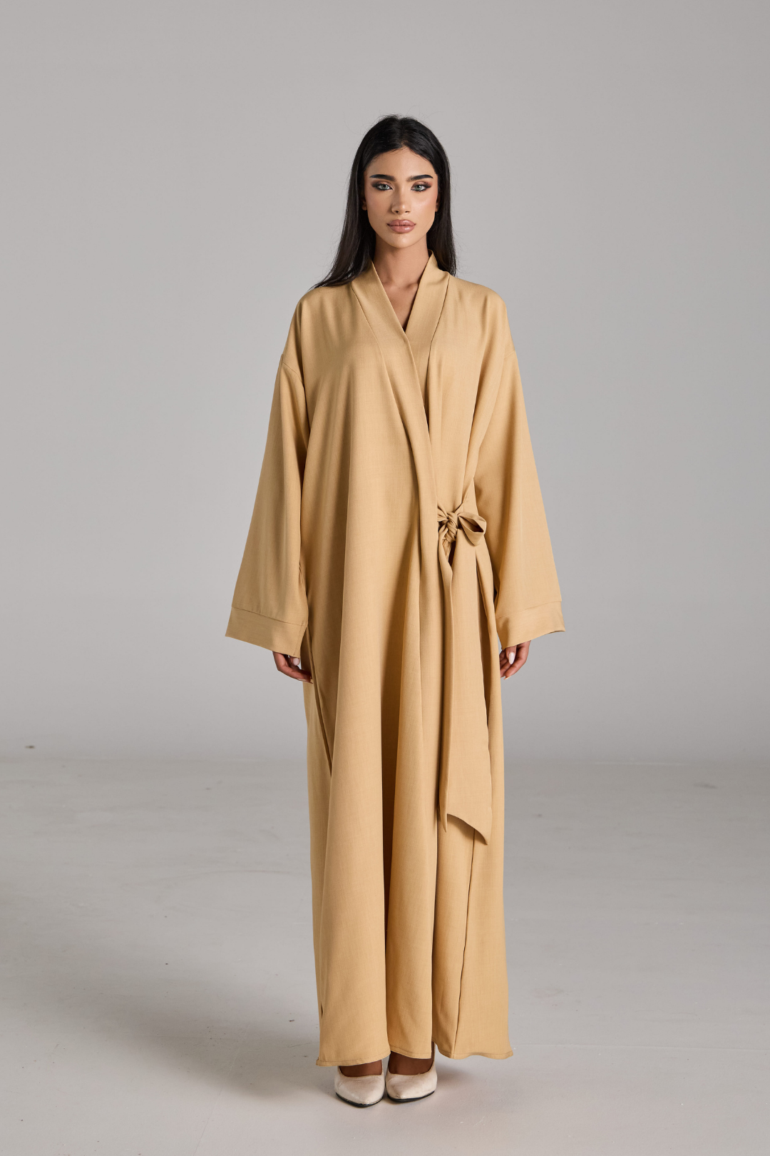Taline Abaya in Sahara Sand