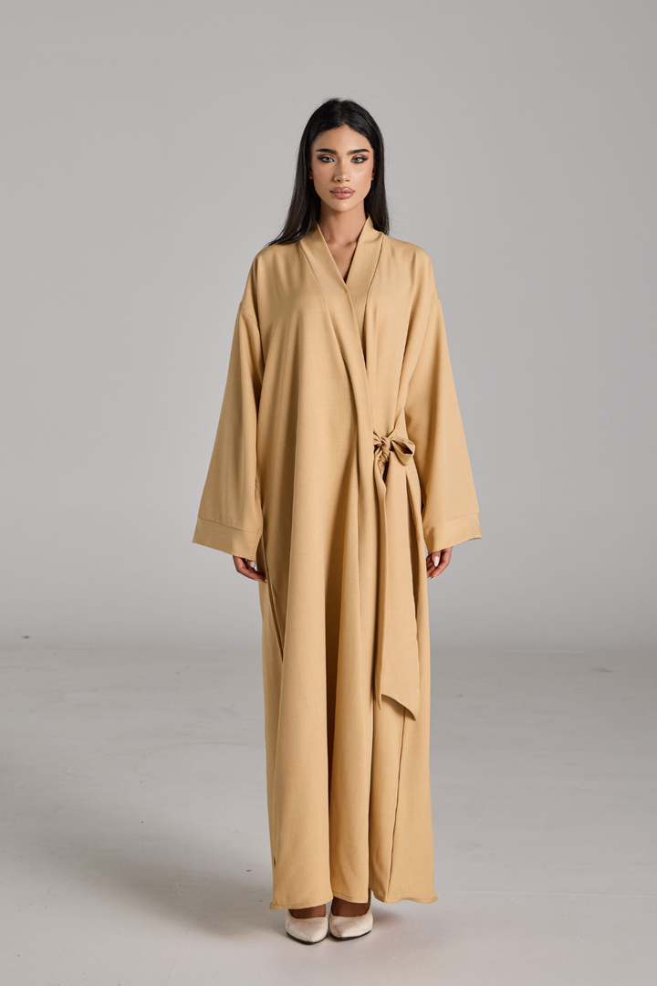 Taline Abaya in Sahara Sand