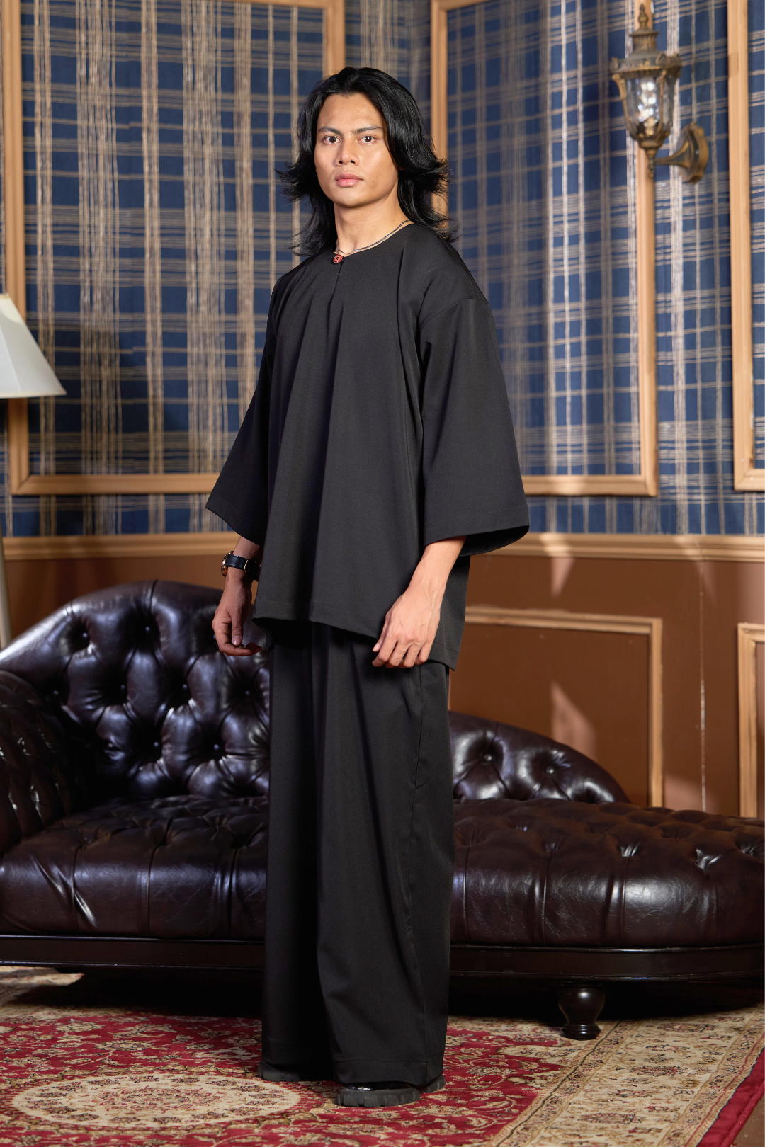 Bentara Baju Melayu in Black