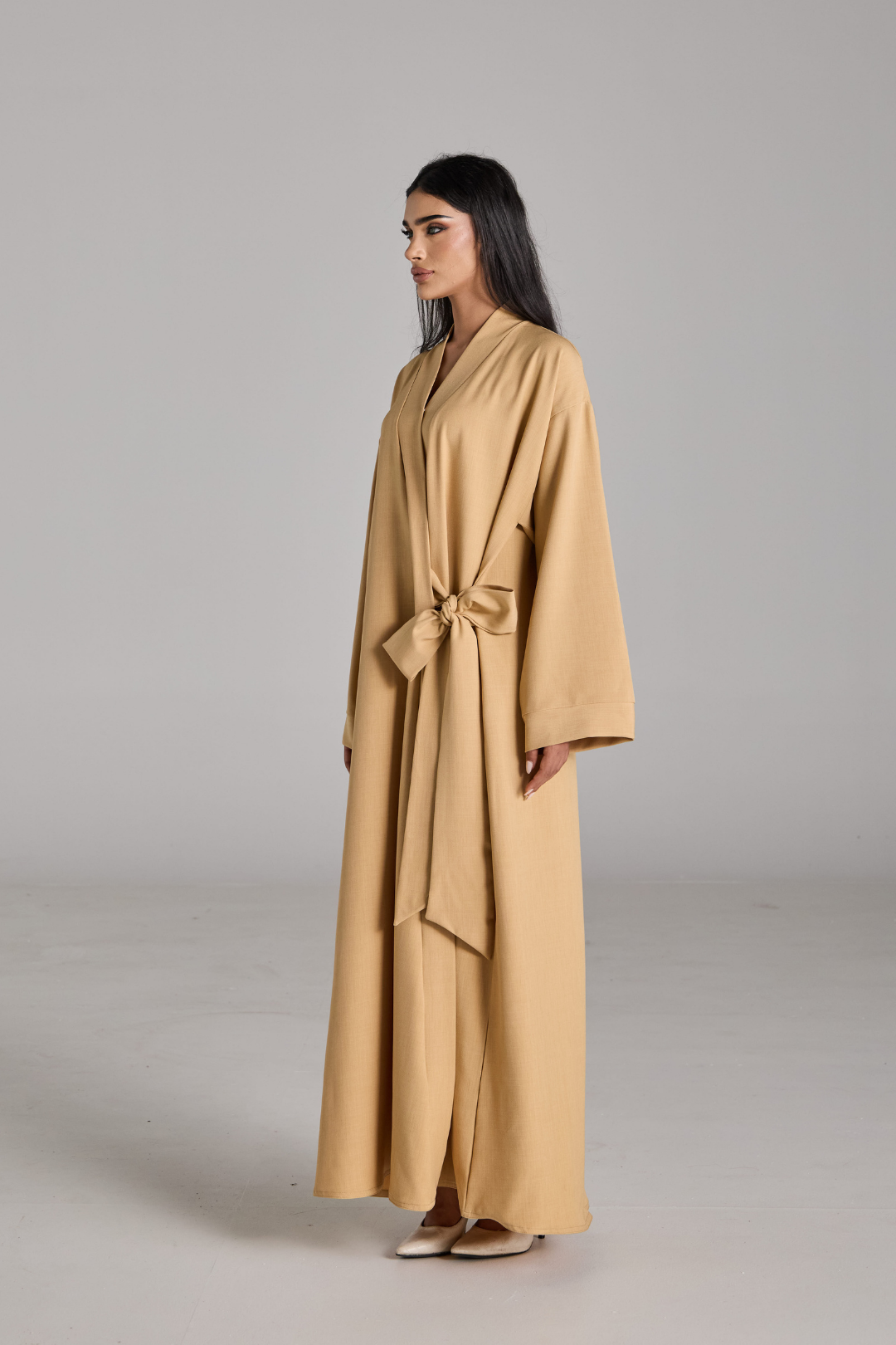 Taline Abaya in Sahara Sand