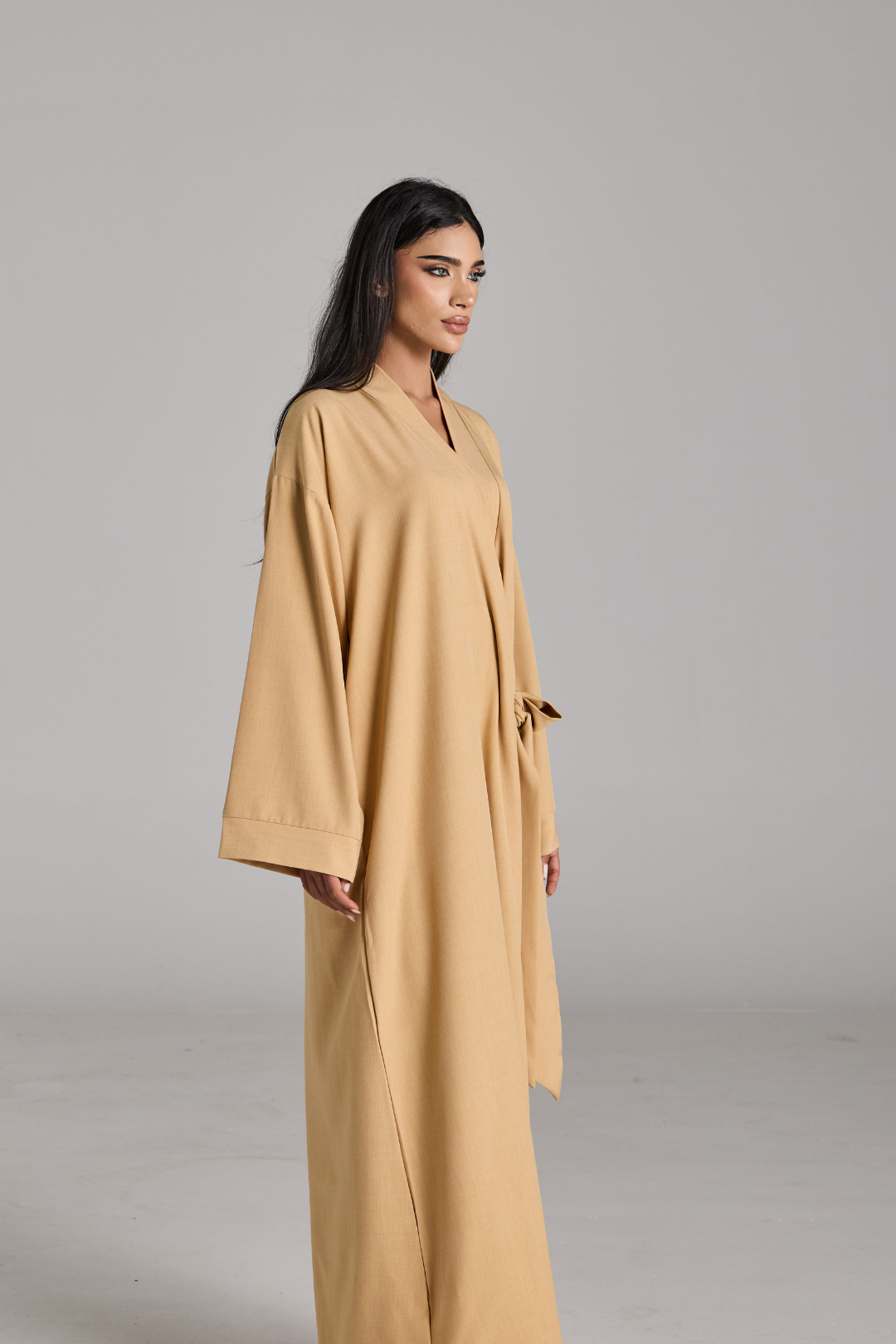 Taline Abaya in Sahara Sand