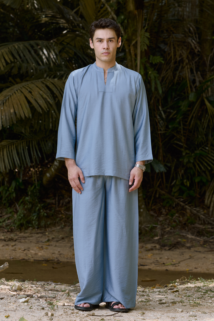 Wiranta Linen Set in Sky