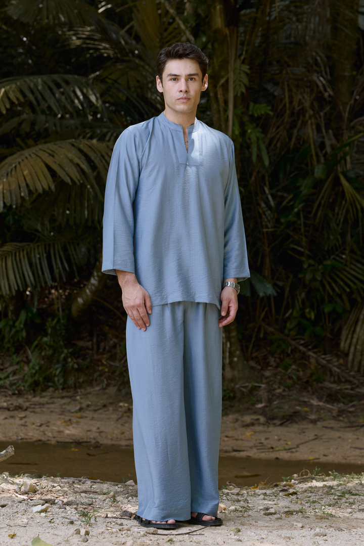 Wiranta Linen Set in Sky