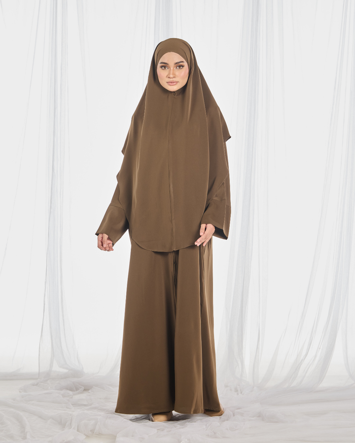 PO II : Safa Khimar Umrah Set in Olive