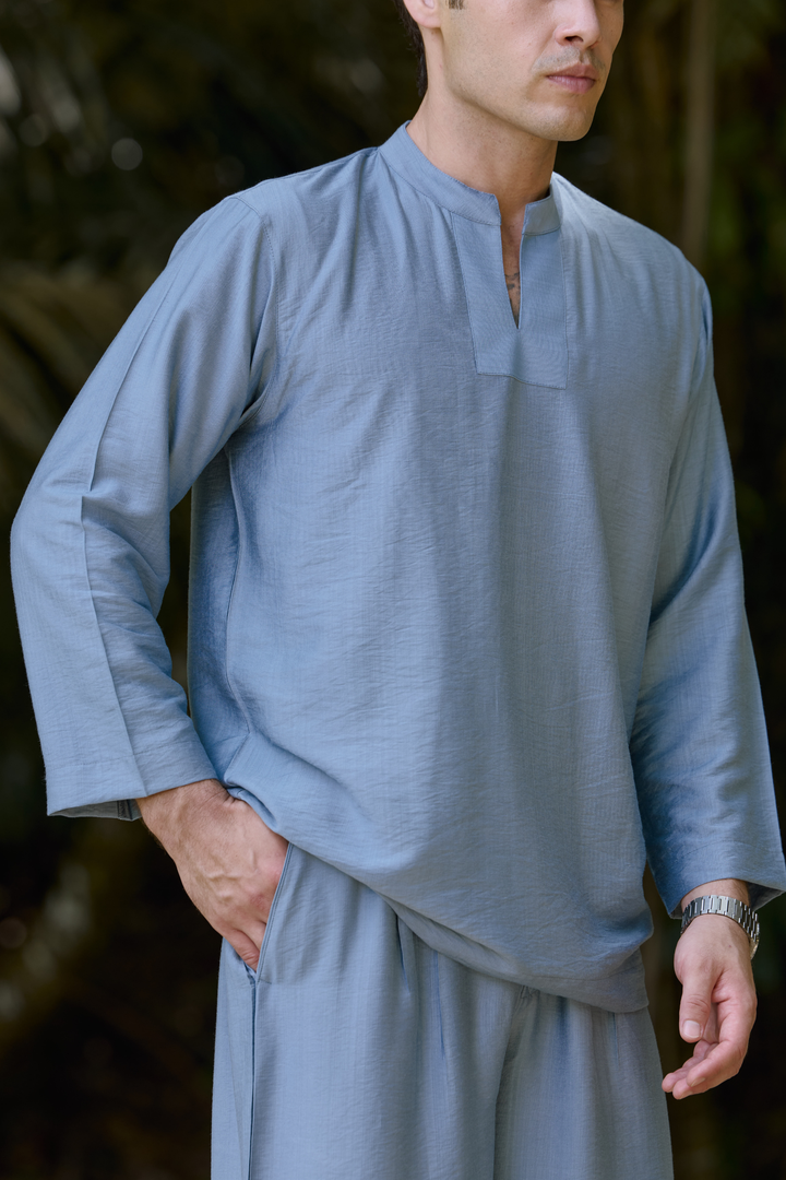 Wiranta Linen Set in Sky