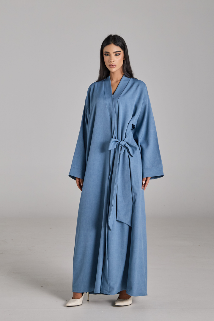 Taline Abaya in Powder Blue