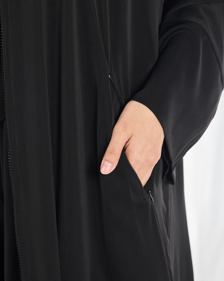 PO II : Safa Khimar Umrah Set in Black