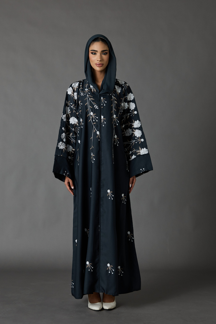 Hilya Abaya in Grey