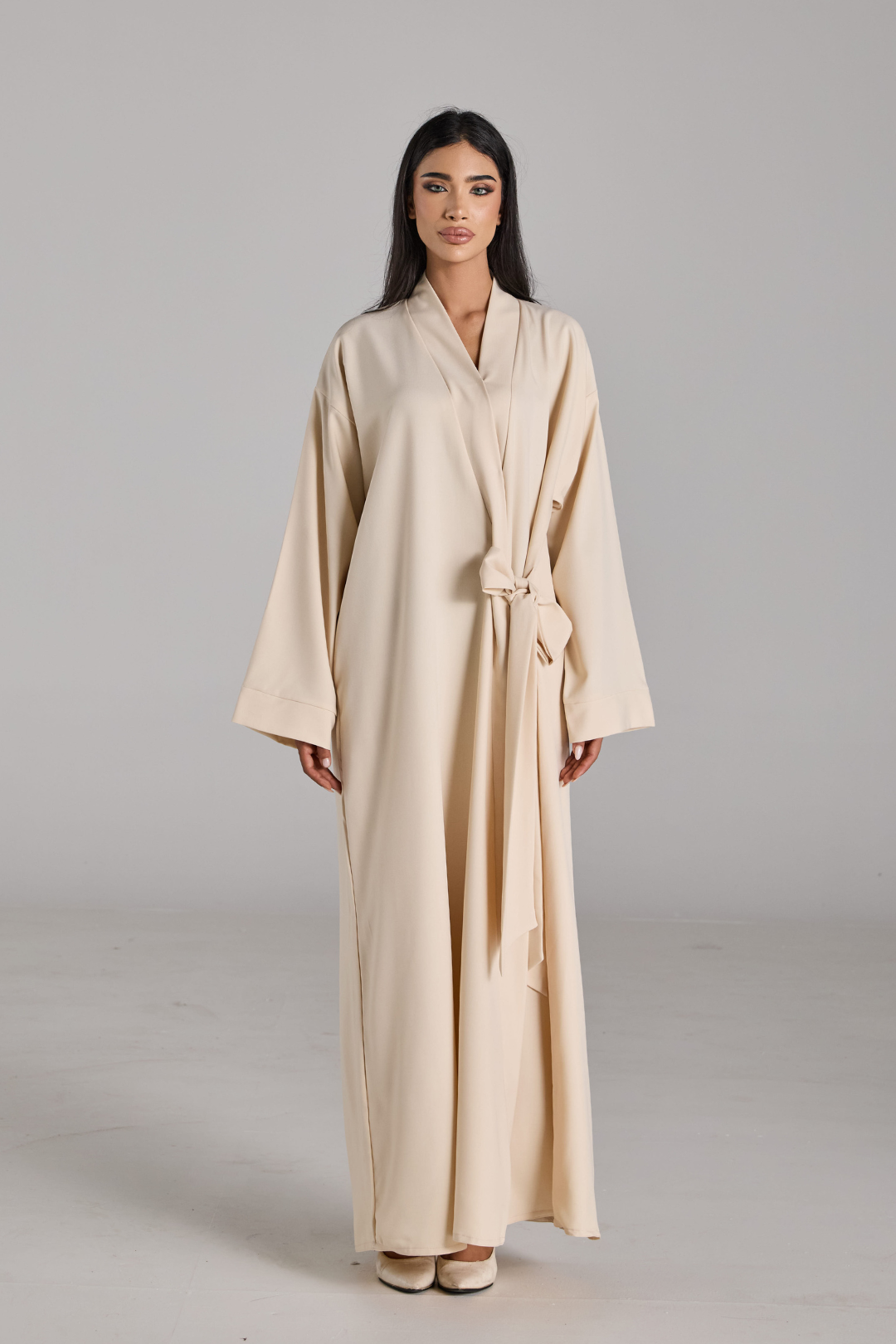 Taline Abaya in Cream