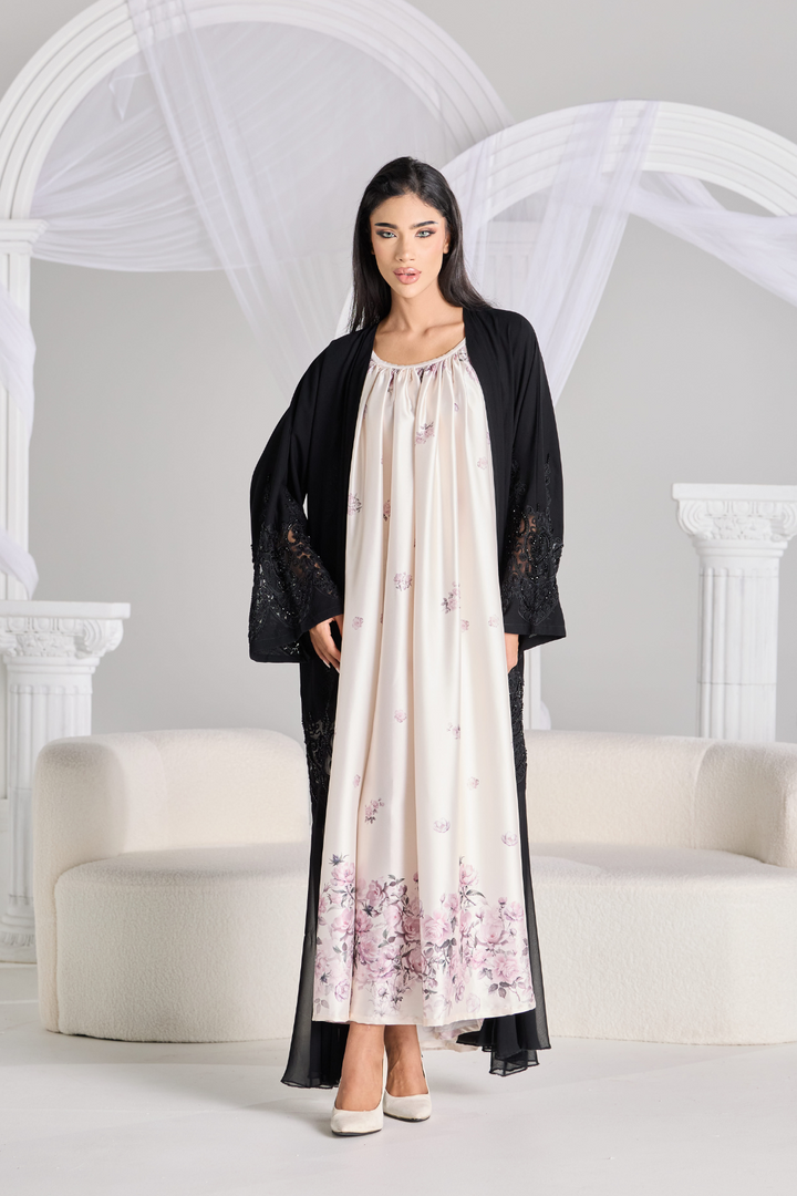 Layali Silk Slip in Aurora Pink