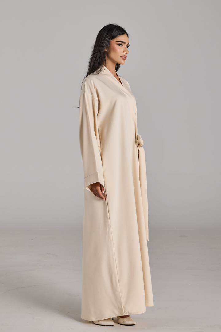 Taline Abaya in Cream