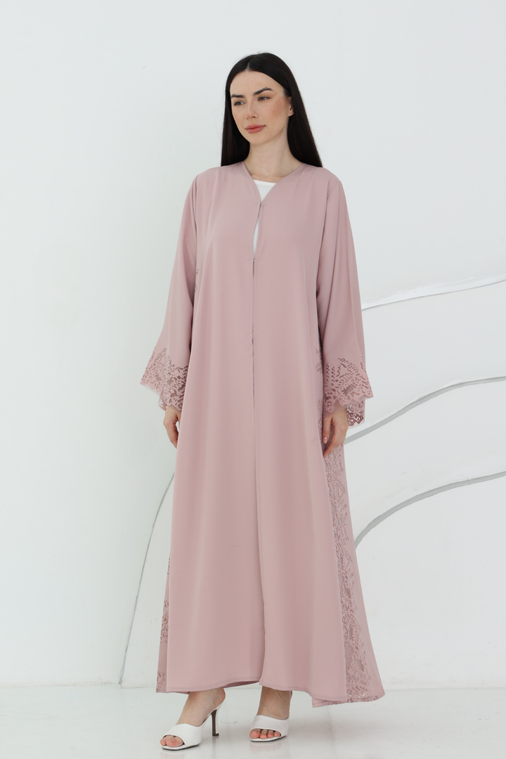Preorder: Reve Abaya in Dusty Pink