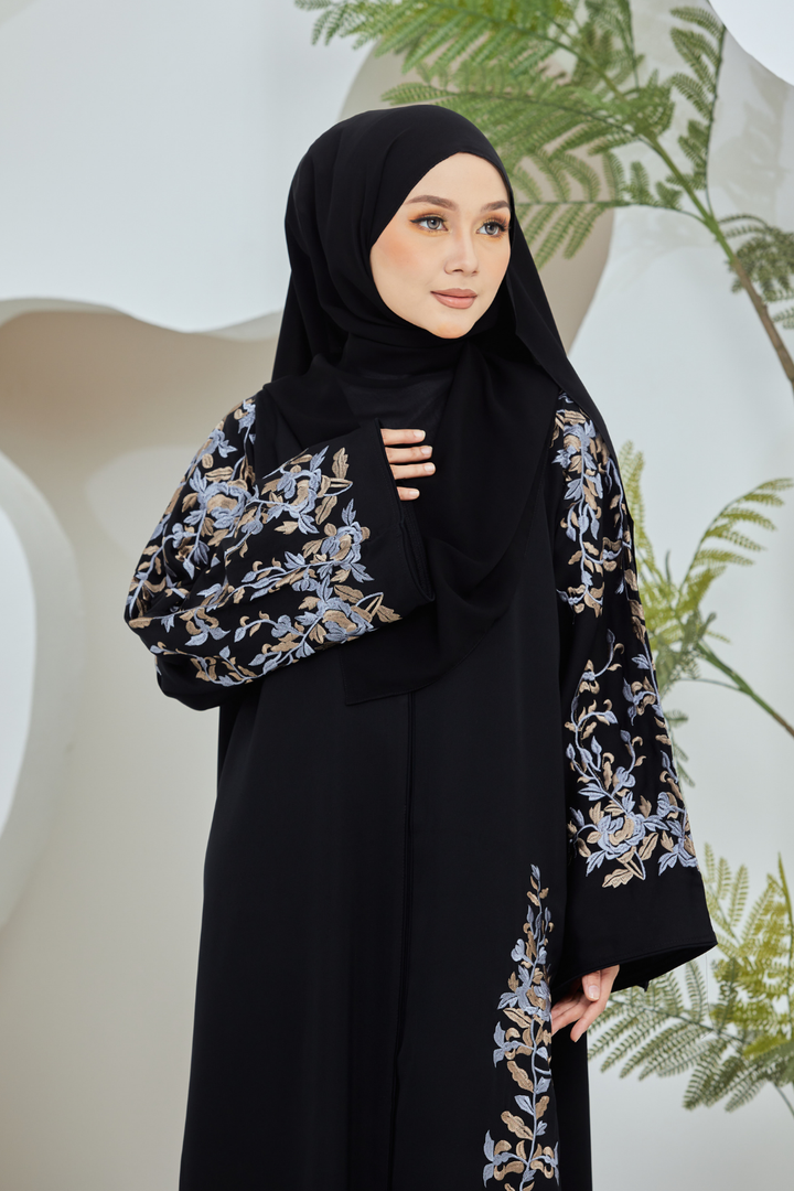 Celia Abaya in Black