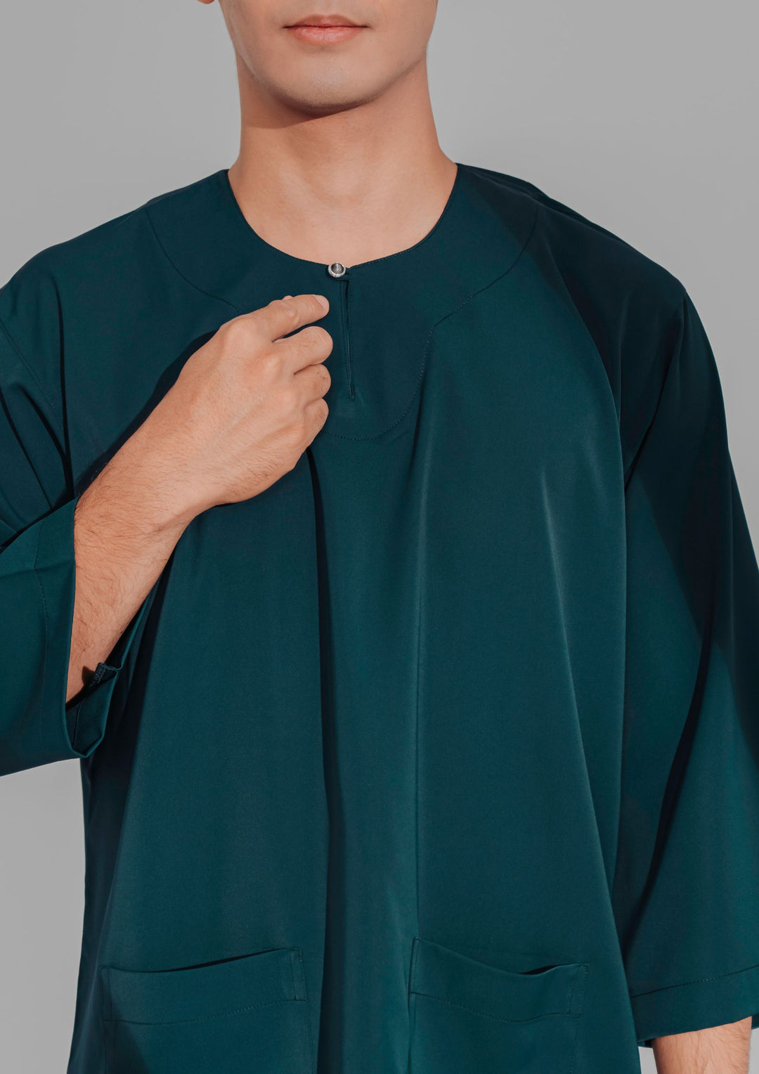 Wira Kurta in Forest Green