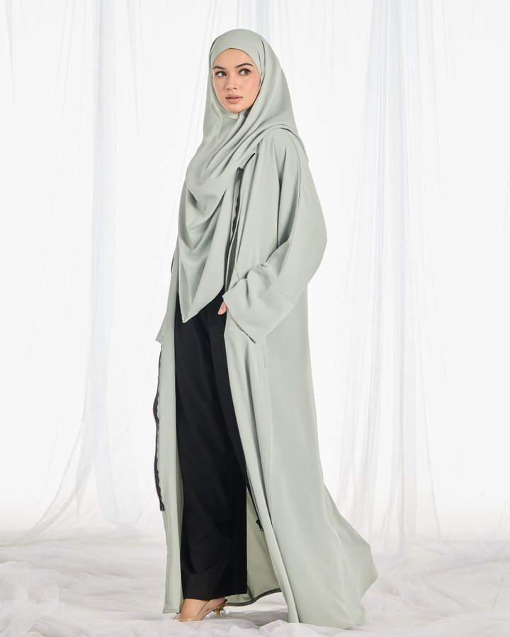 PO II : Safa Khimar Umrah Set in Dusty Rose