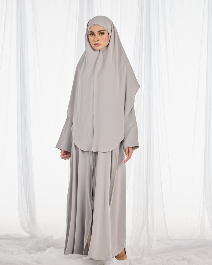 PO II : Safa Khimar Umrah Set in Silver