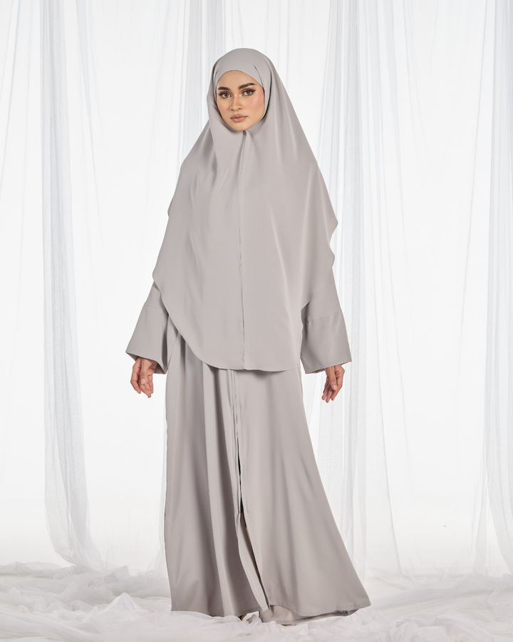 PO II : Safa Khimar Umrah Set in Silver