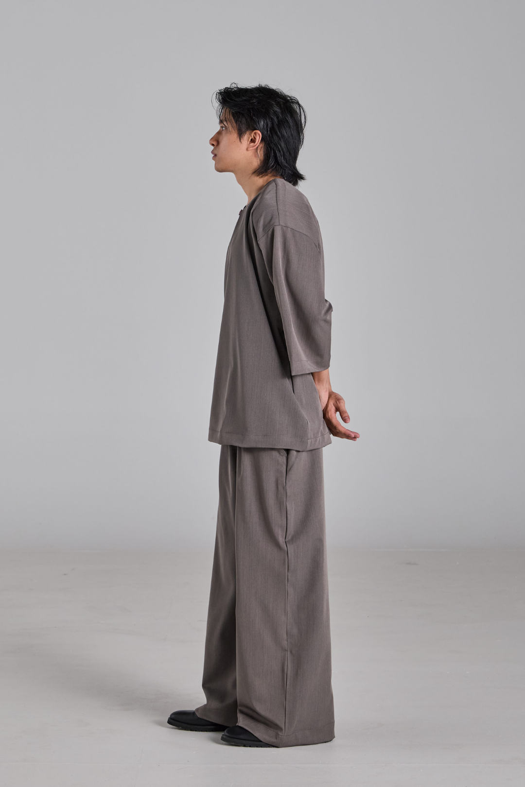 Bentara Baju Melayu Grey
