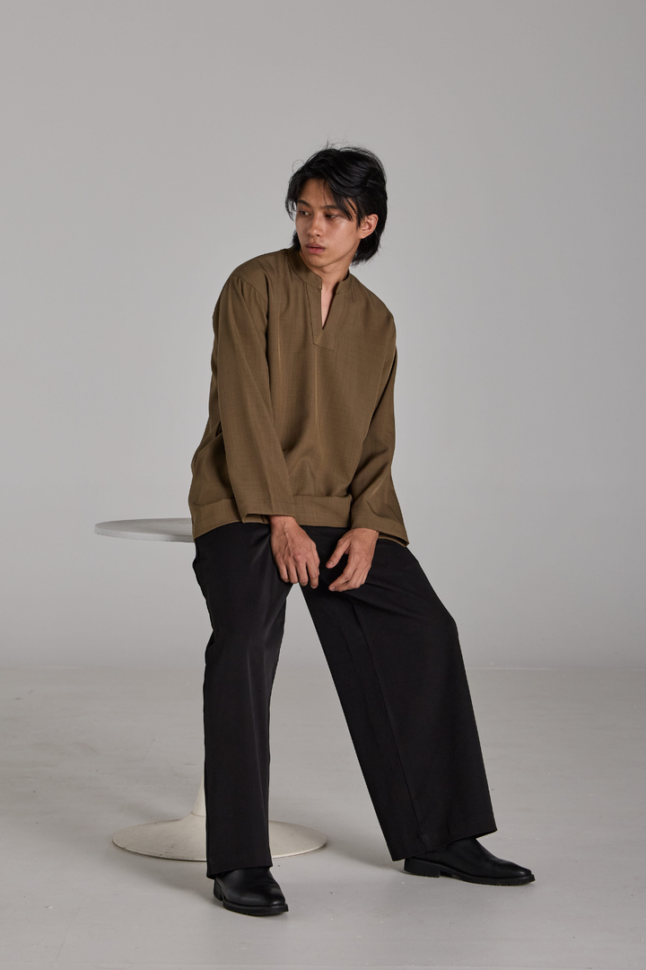 Tundra Shirt in Olive Mocha