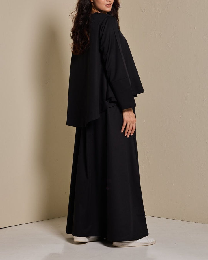 Maya Skirt Set in Black