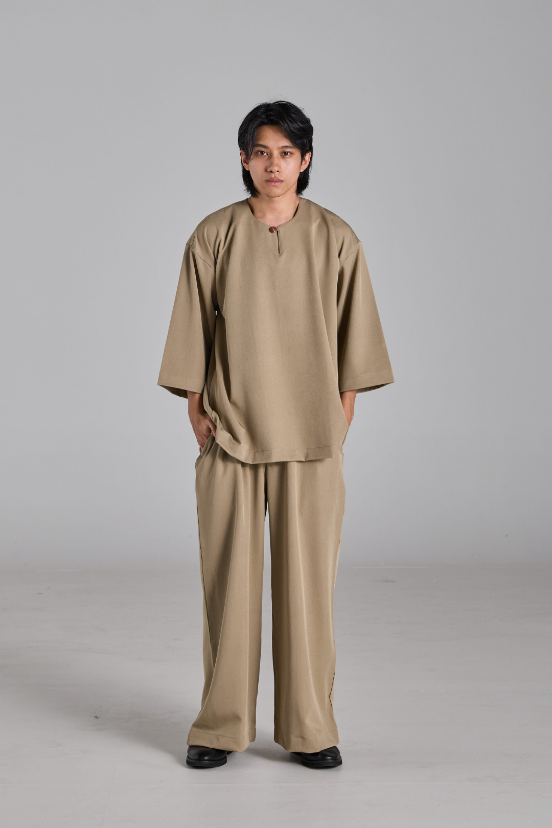 Bentara Baju Melayu in Khaki