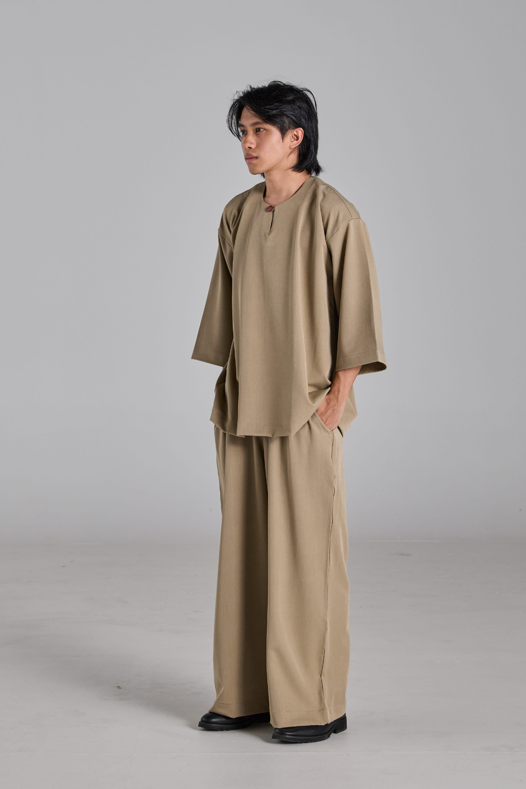 Bentara Baju Melayu in Khaki