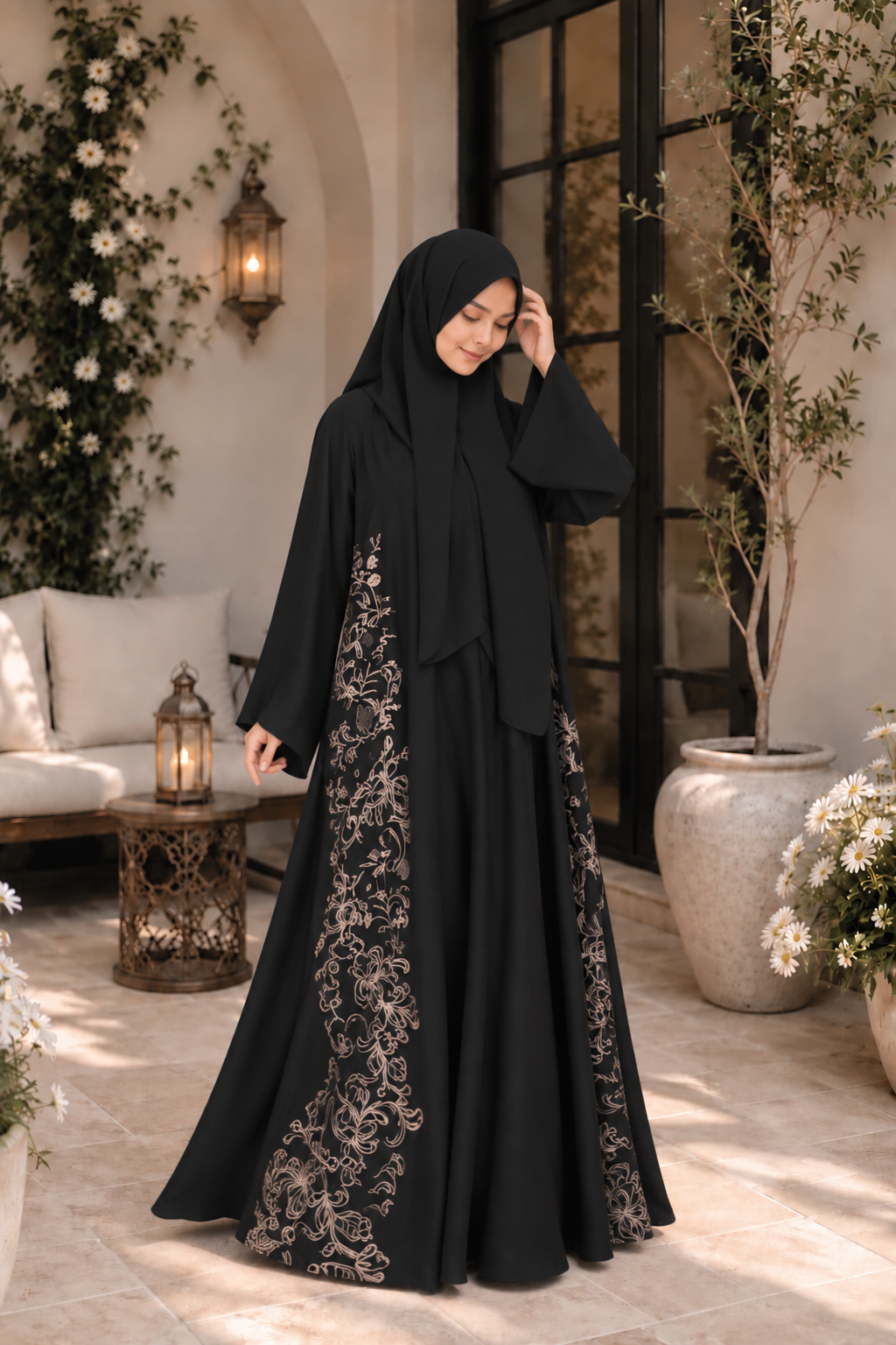 Seraya Umbrella Abaya