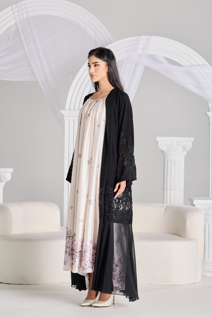 Layali Silk Slip in Aurora Pink