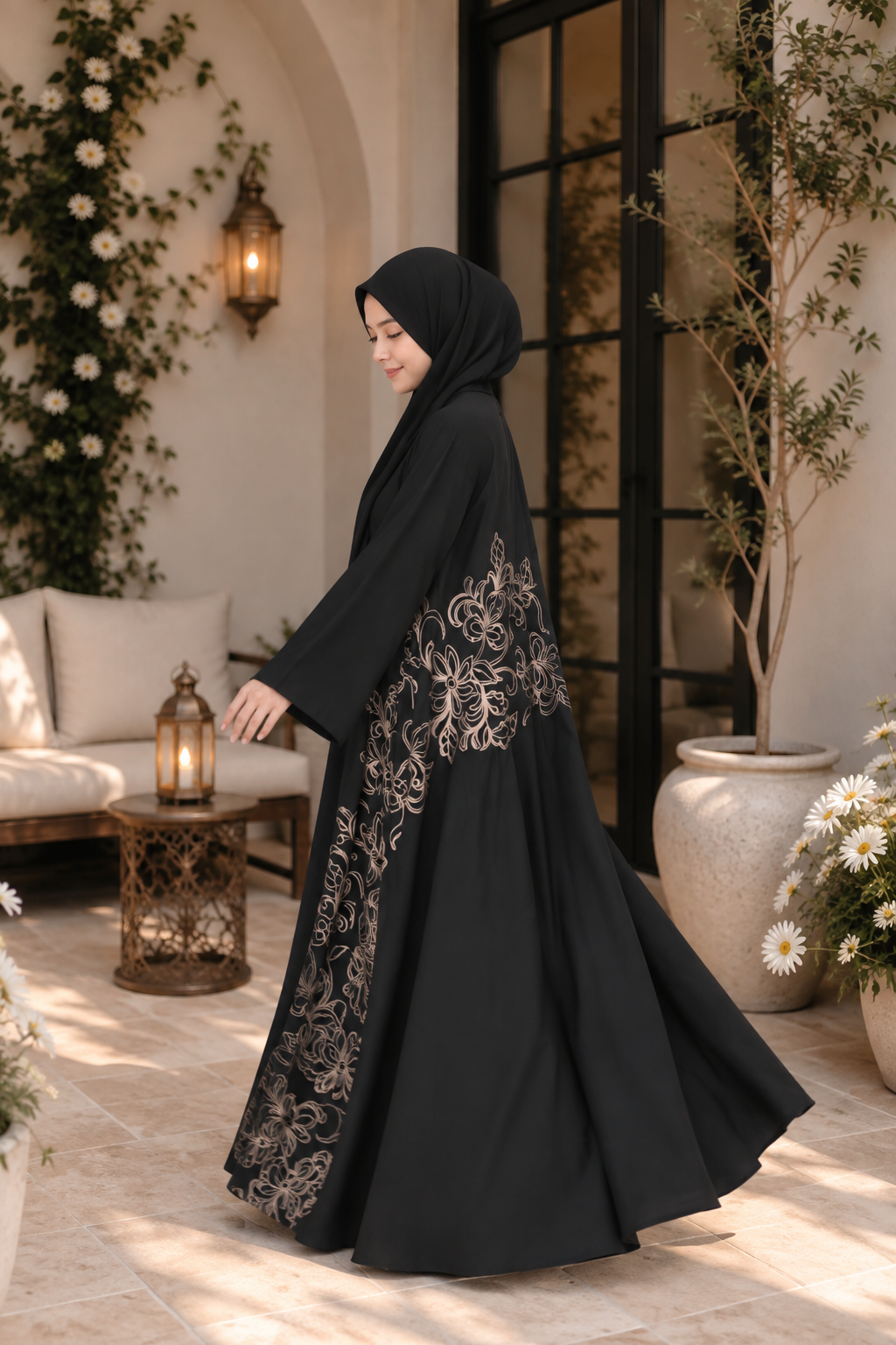 Seraya Umbrella Abaya