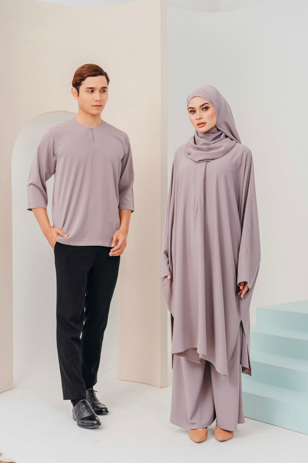 ARNA: Kurta 01 in Taupe