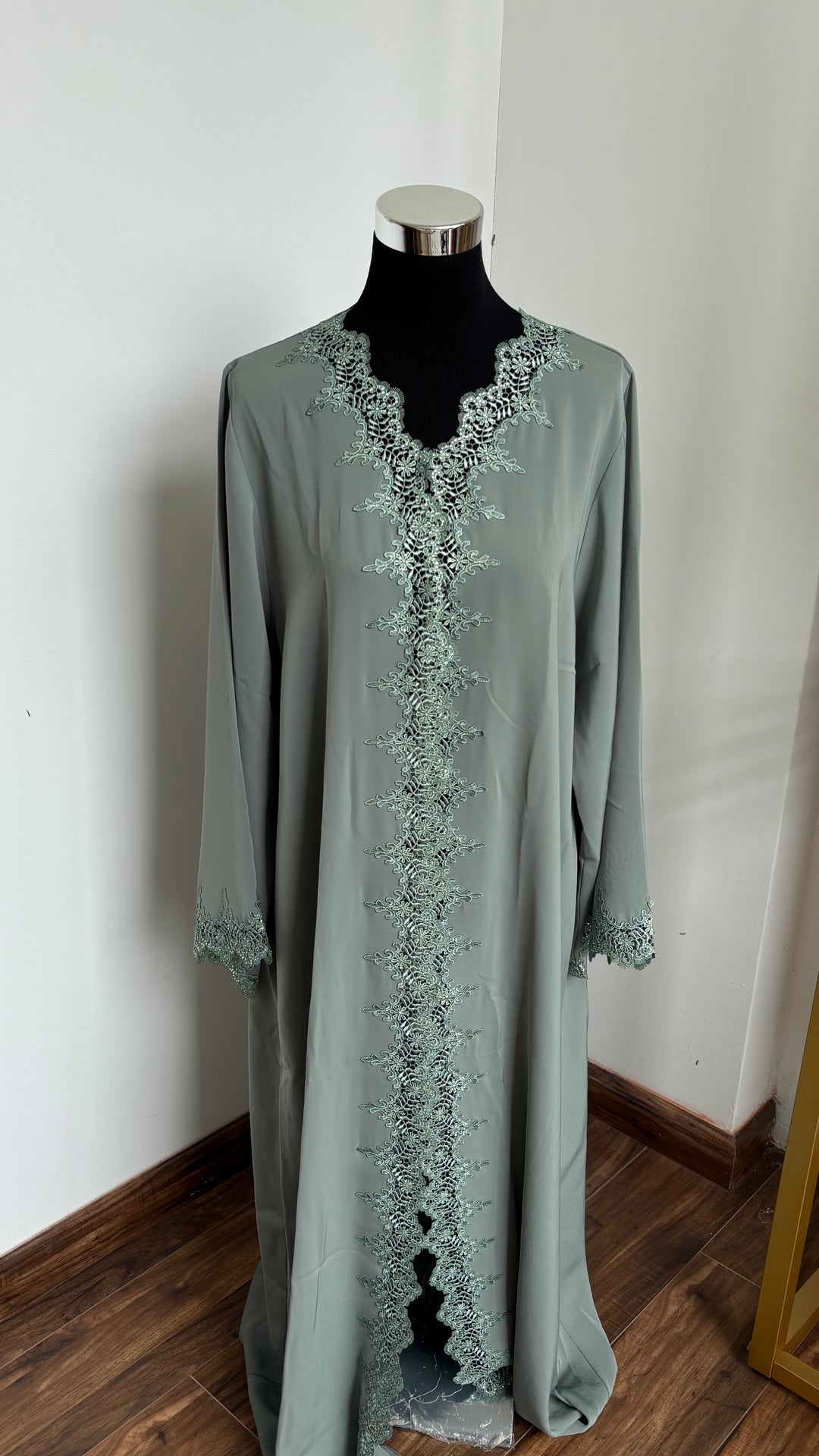 Darina Abaya in Dusty Green
