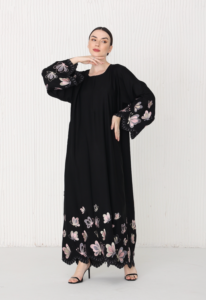 Emerina Abaya in Black