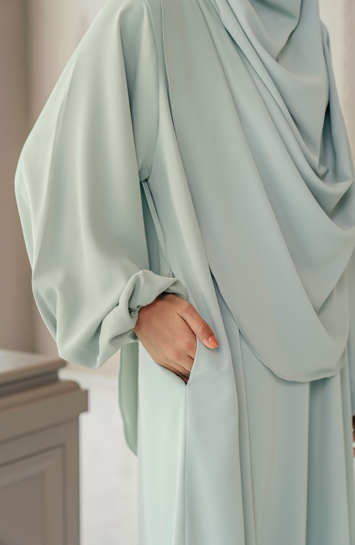 Warda Khimar Umrah Set in Mint