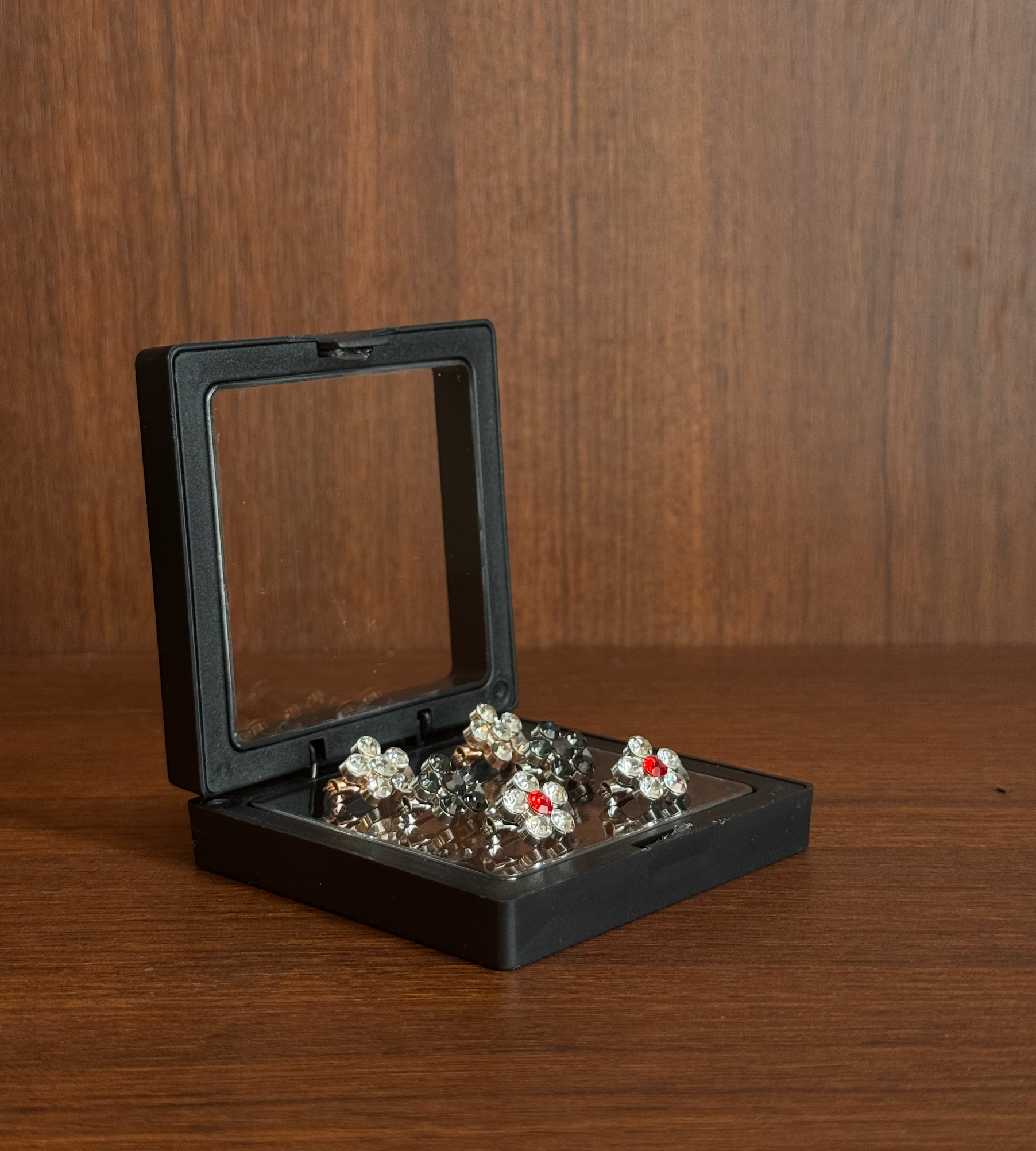 Flower Gem Baby Brooch