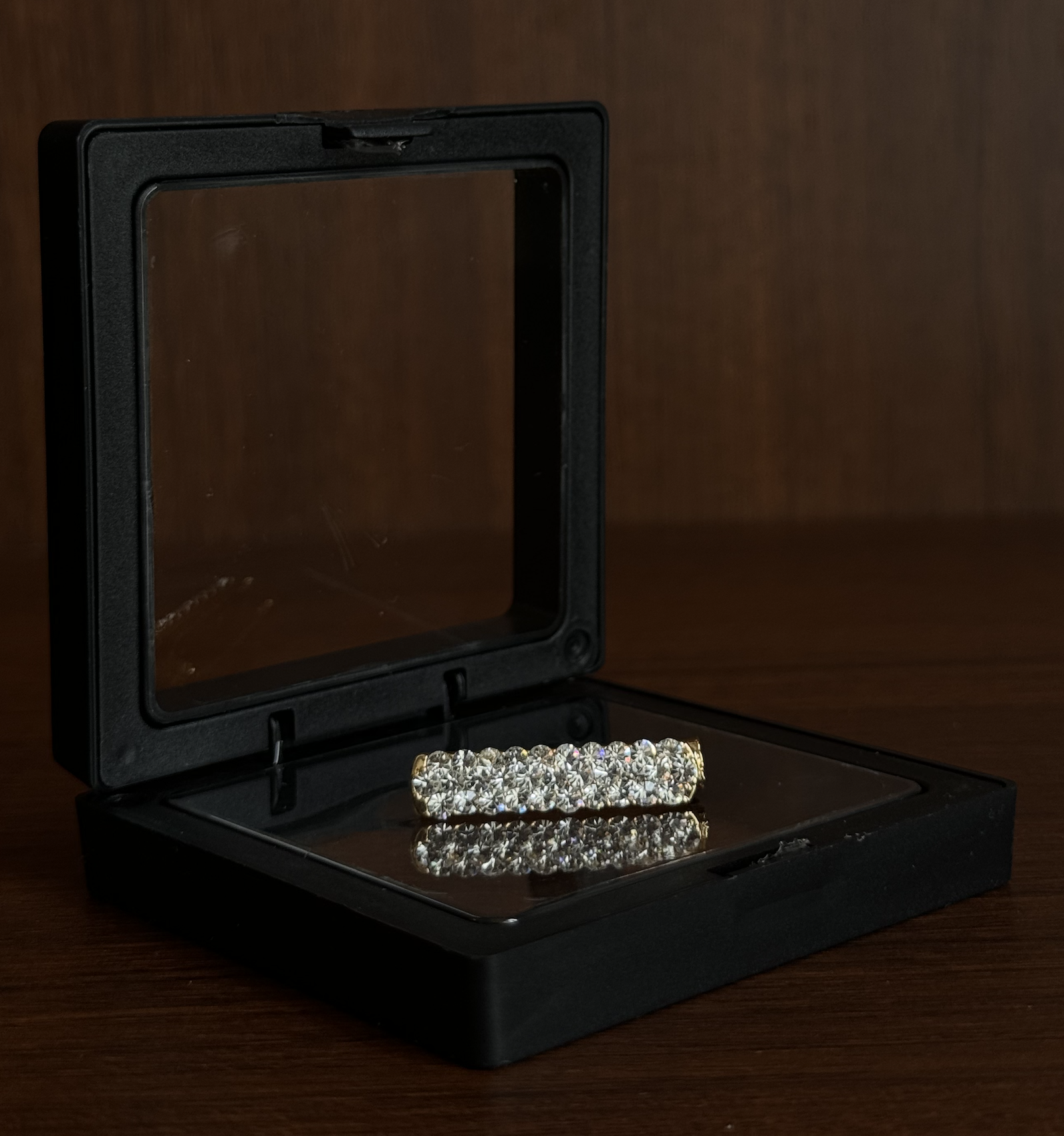 Aura Midi Crystal Korean Brooch - Free Heart Crystal Petite Brooch