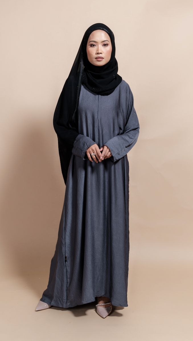 Longsleeve Ironless Silk Inner in Black