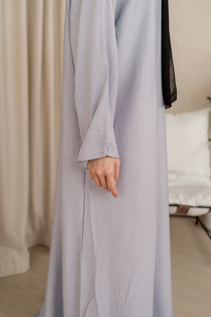 Longsleeve Ironless Silk Inner in Grey
