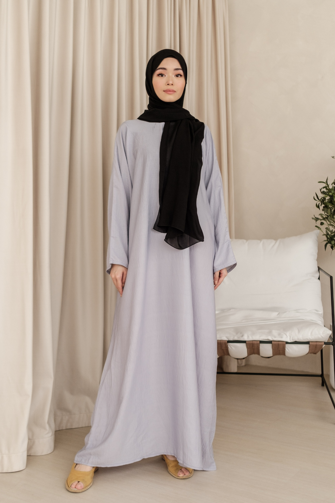 Longsleeve Ironless Silk Inner in Grey