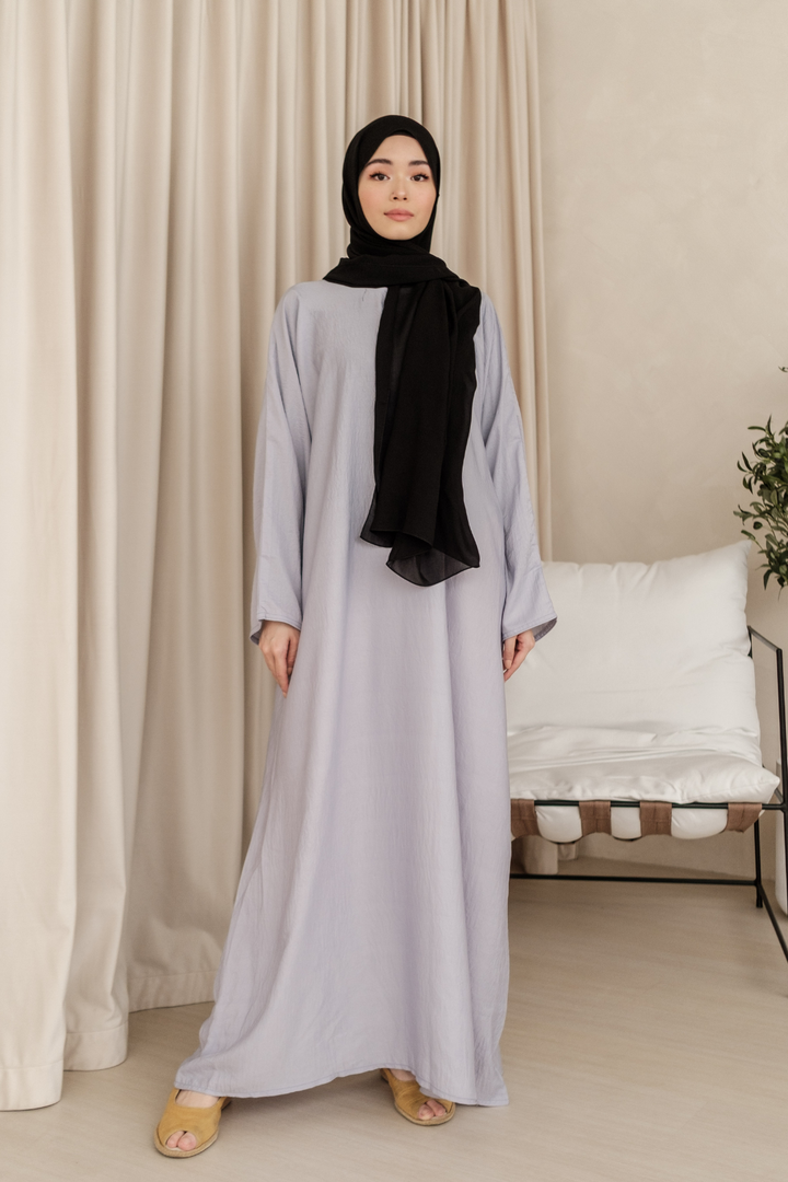 Longsleeve Ironless Silk Inner in Grey